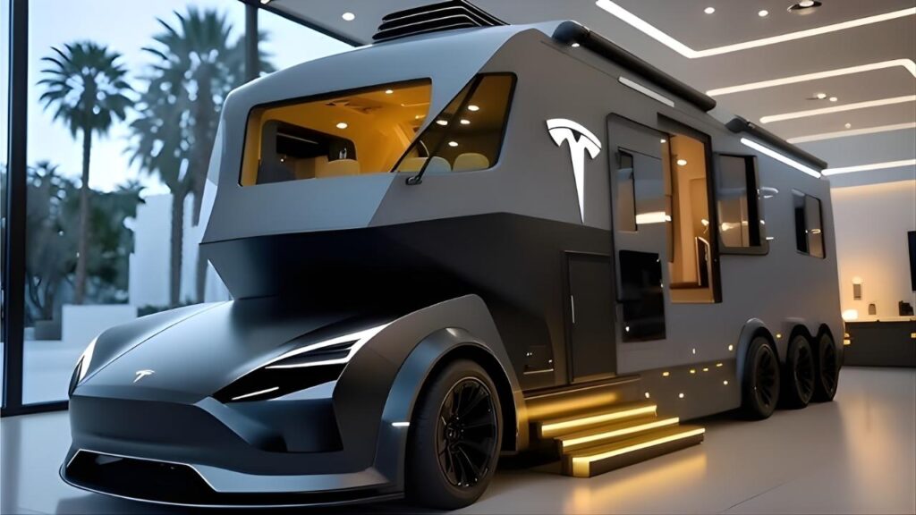 Tesla Motorhome 2026: la autocaravana eléctrica americana creada para la libertad y el lujo