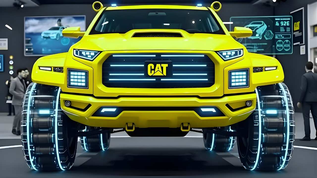 Camioneta Caterpillar 2026: fuerza pesada con tecnología avanzada