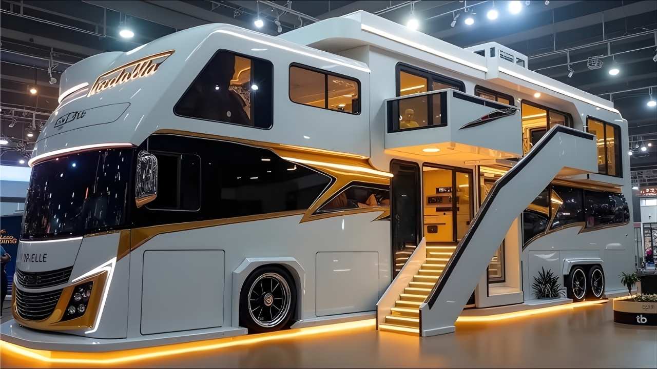Cadillac Motorhome 2026: diseño futurista, comodidad premium y viaje de lujo