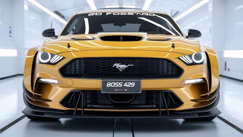 Ford Mustang Boss 429 2026: el legendario muscle car regresa con más potencia