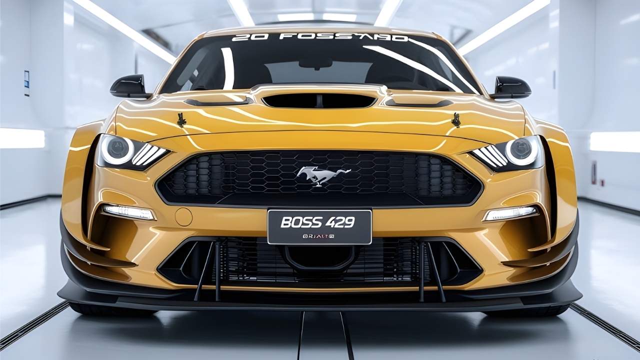 Ford Mustang Boss 429 2026: el legendario muscle car regresa con más potencia