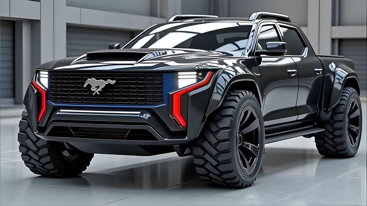 Ford Mustang Pickup 2026: la combinación perfecta de fuerza y utilidad